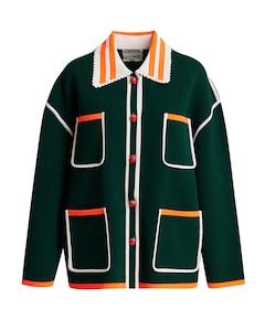 Dames vest groen
