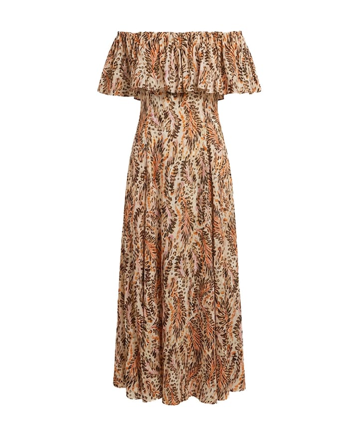 Dames jurk multicolor