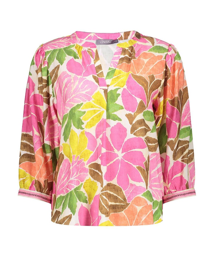 Dames blouse multicolor