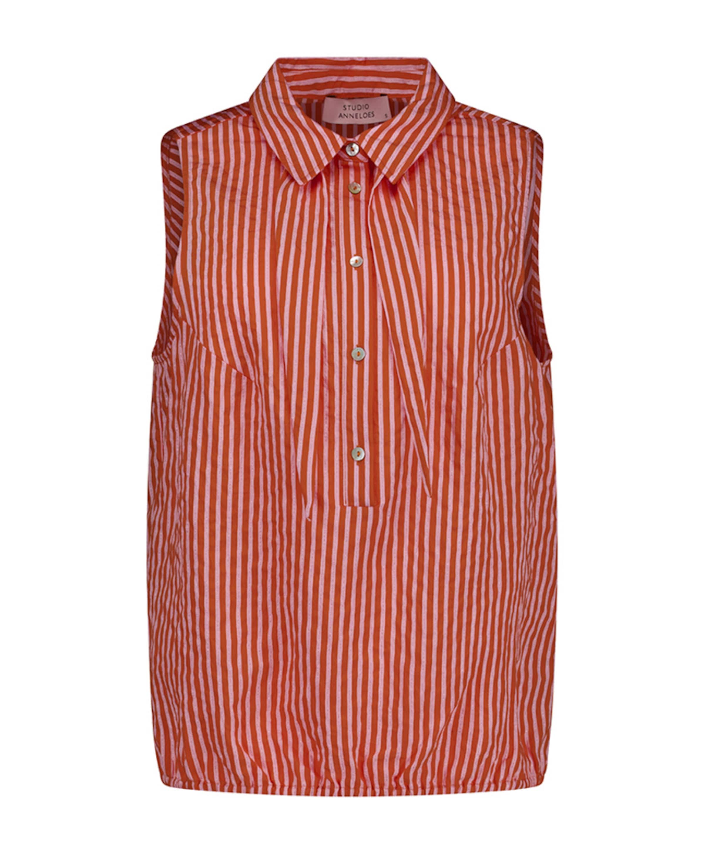 Dames top oranje