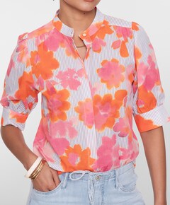 Dames blouse oranje