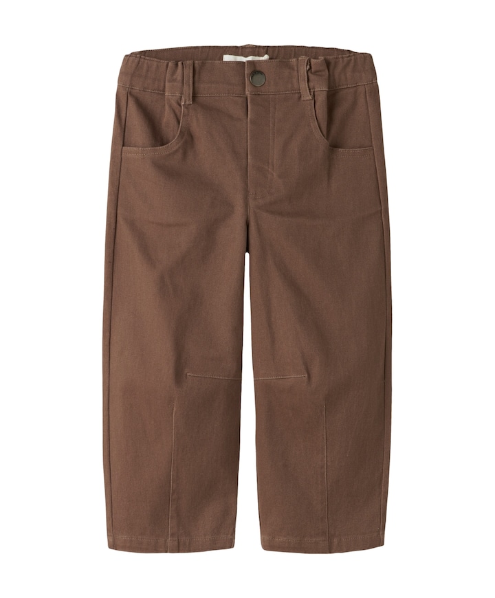 NMNREPA BARREL TWI 6004-RP LI jongens broek bruin