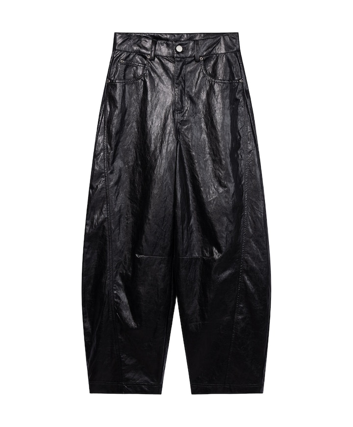 QUINN PU PU 621 G meisjes broek zwart
