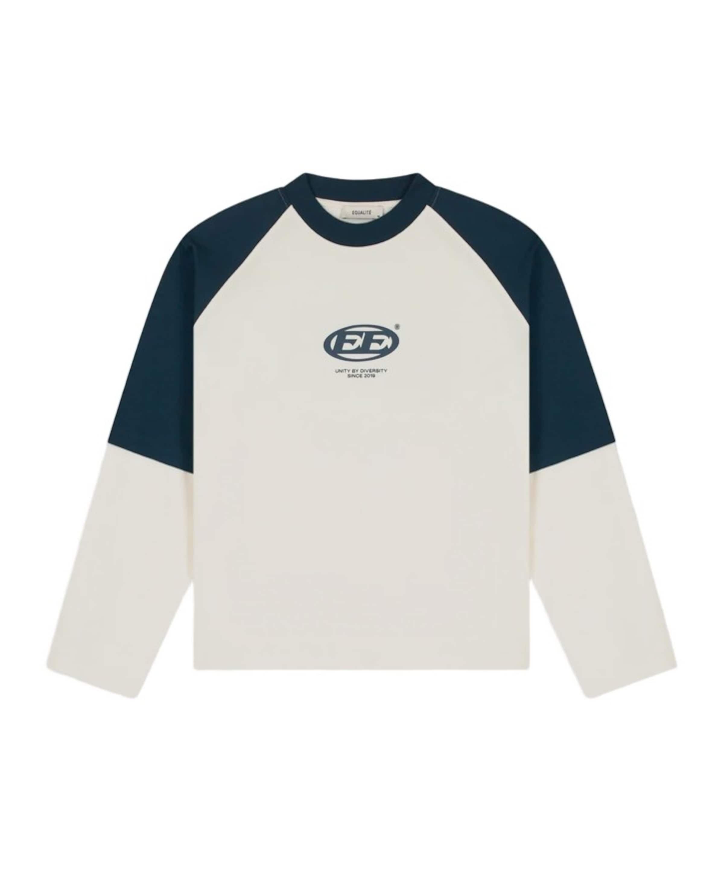 Uniseks longsleeve ecru