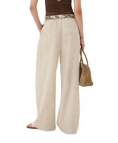 GZriava MW pants dames broek beige