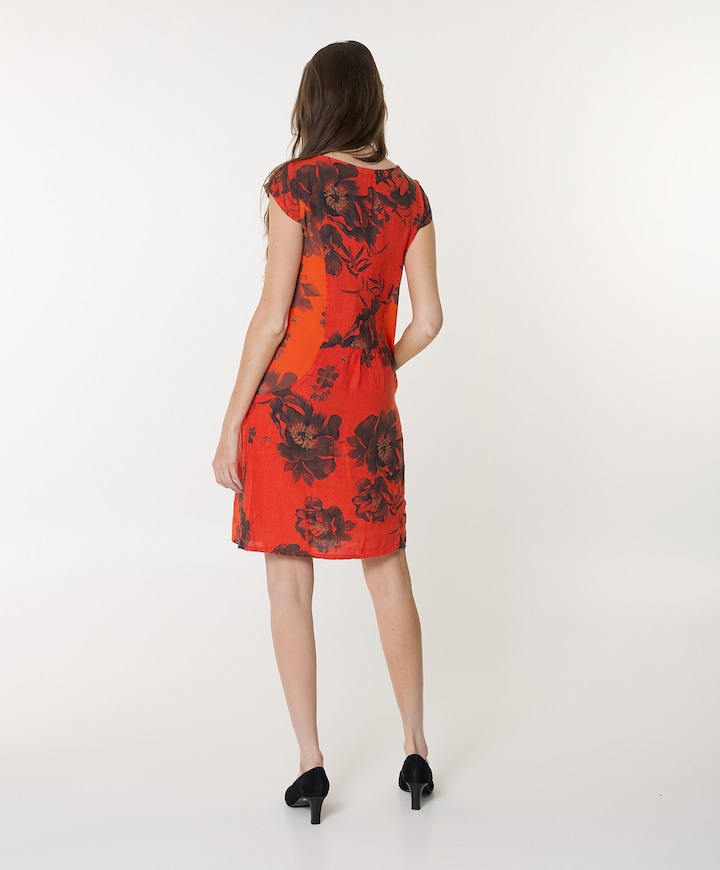 Dames jurk rood