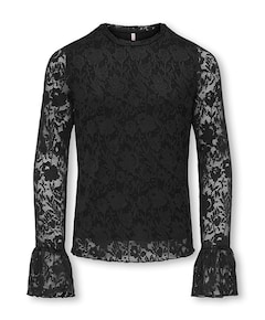 Meisjes longsleeve zwart