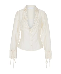 Dames blouse ecru