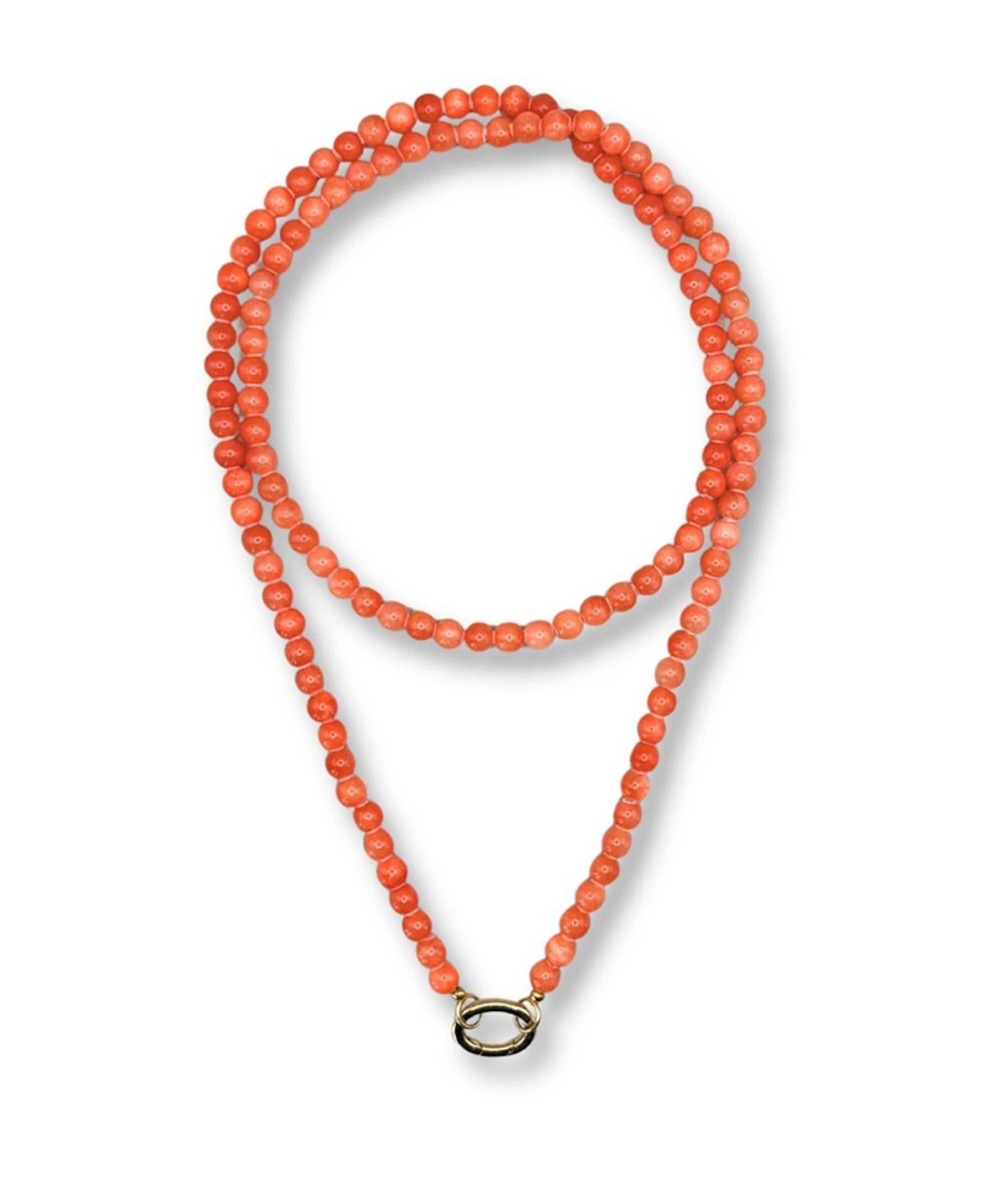 Dames ketting oranje