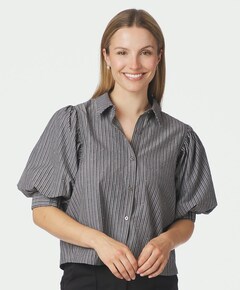 Dames blouse grijs