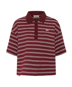 Dames polo bordeaux