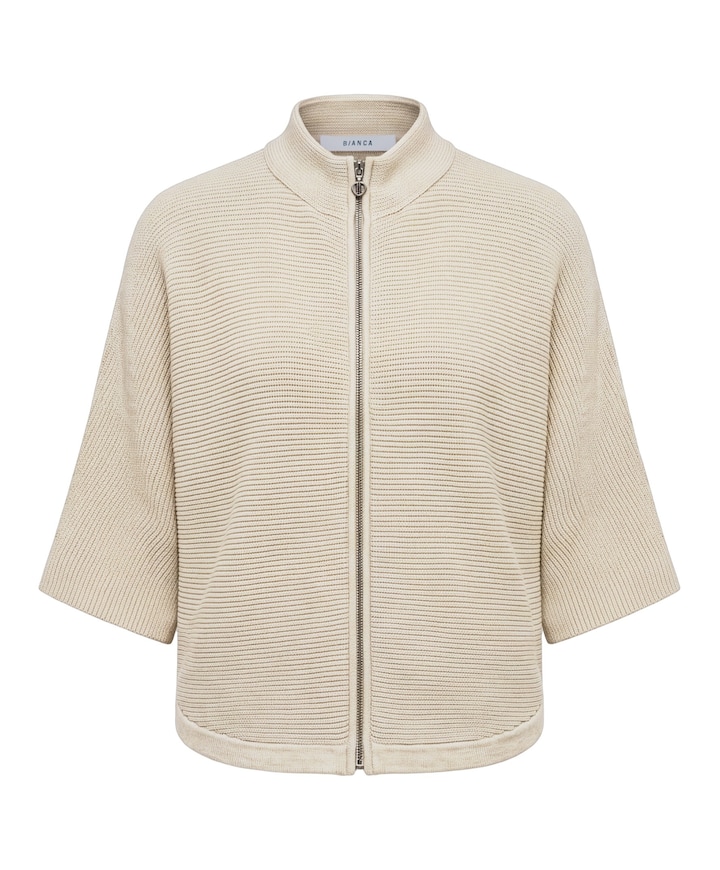 Dames vest beige