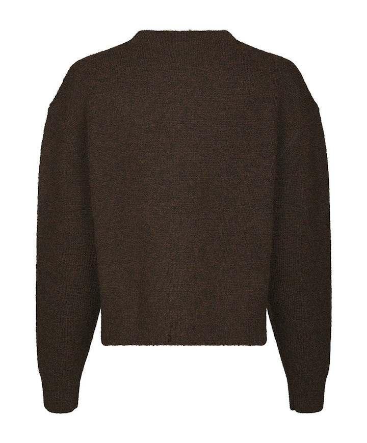Dames vest bruin