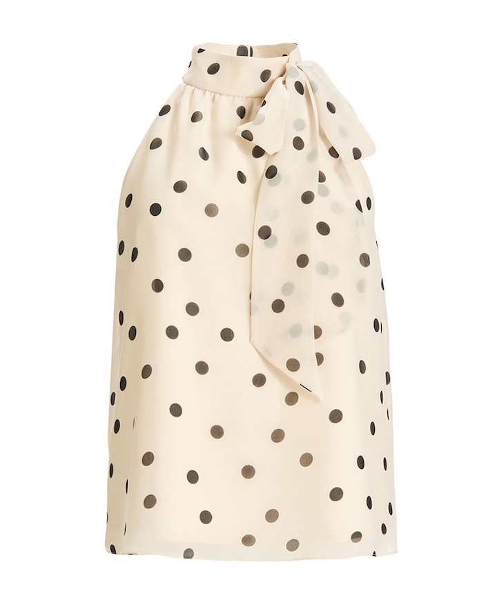 Dames top beige