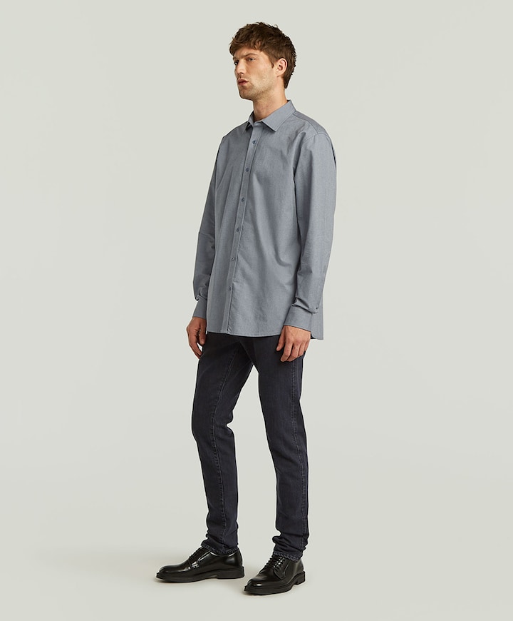 3301 Slim heren jeans zwart