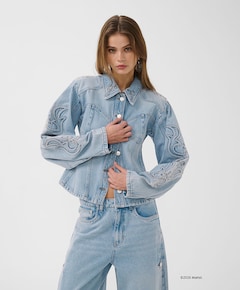 Dames spijkerjas  blauw