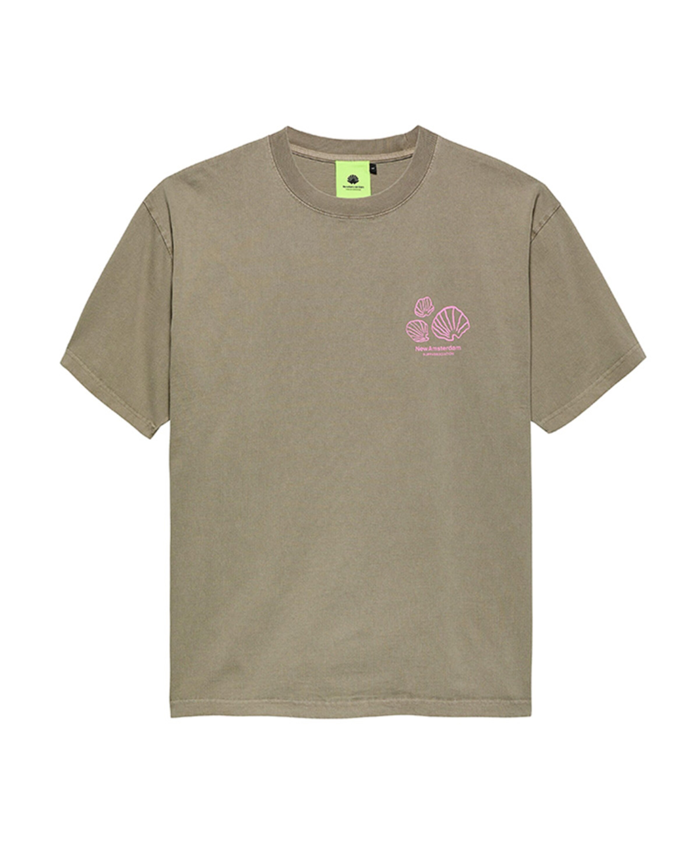 Heren t-shirt beige