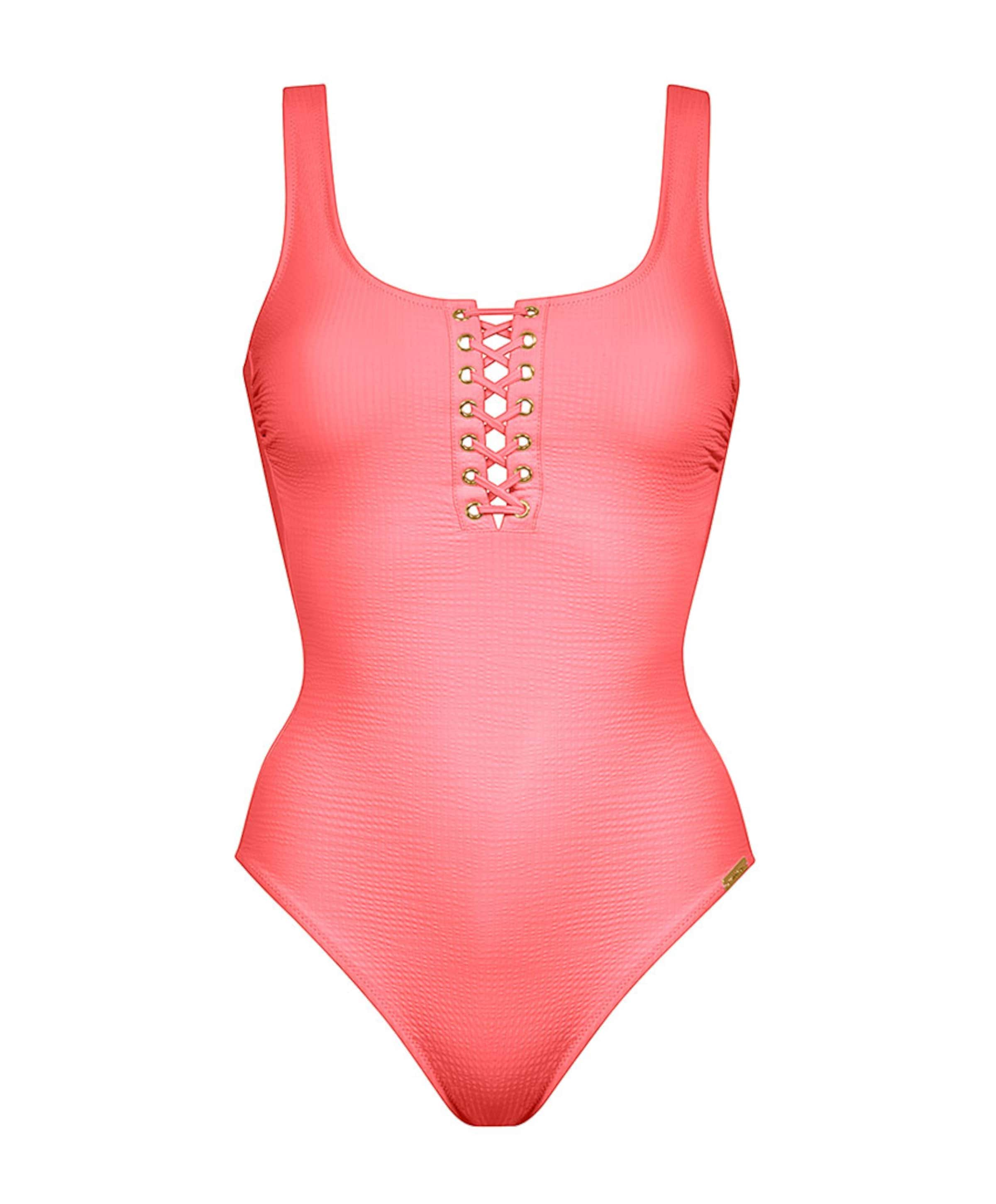 Dames badpak roze