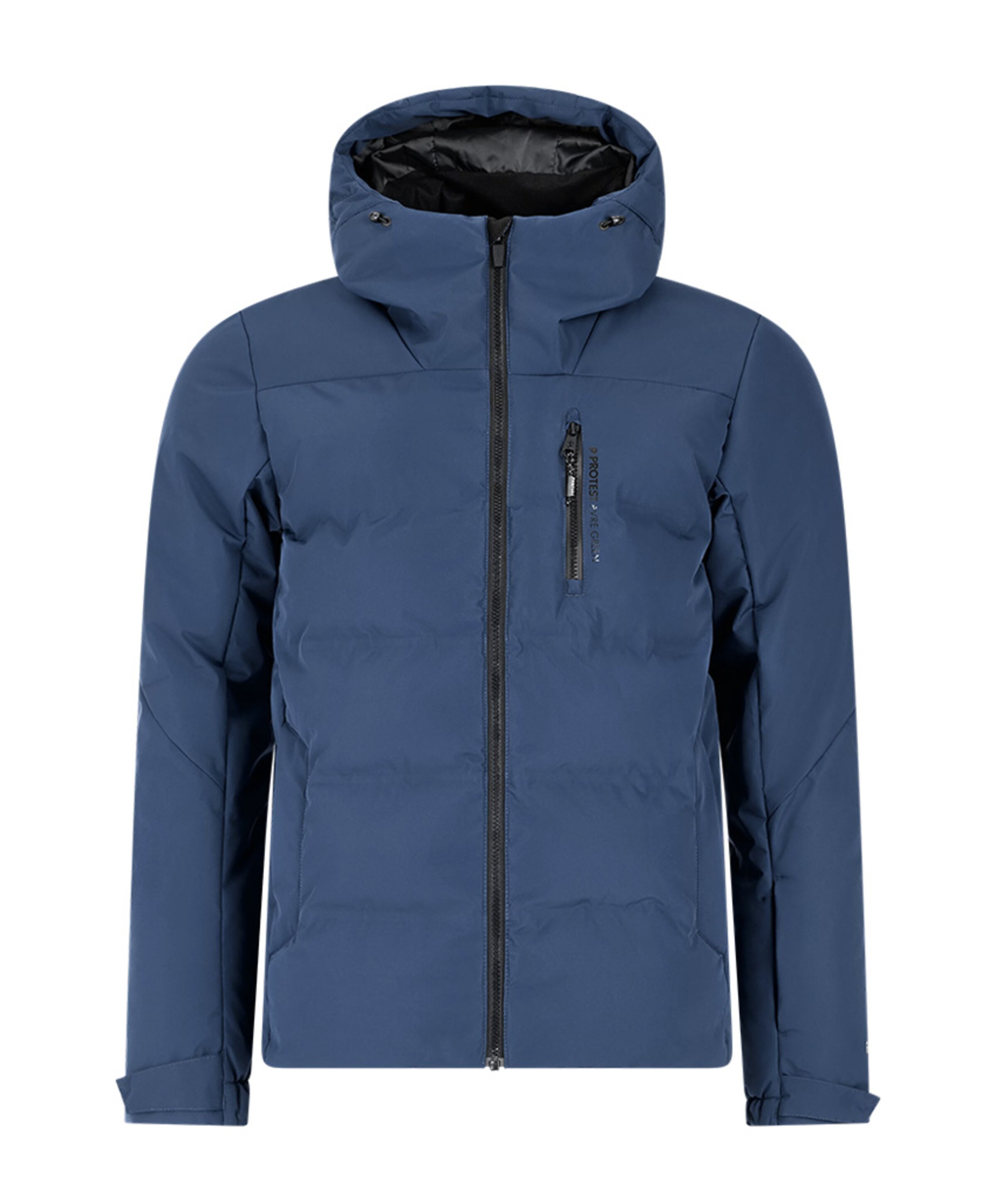 Heren ski-jas blauw
