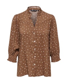 Dames blouse bruin