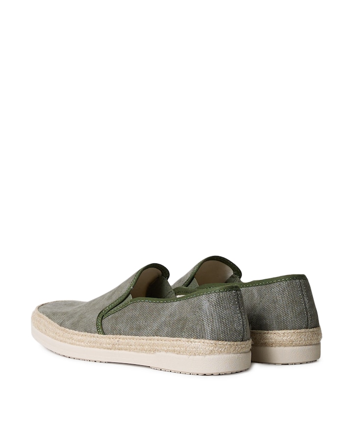 Tobias heren moccasins groen