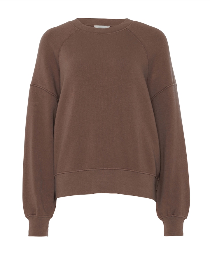 Dames sweater bruin