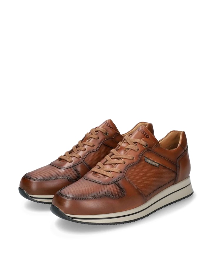 Gerome heren sneakers bruin