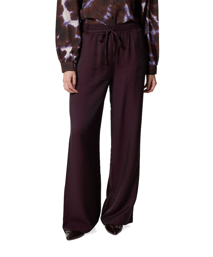 SOLANA dames broek paars