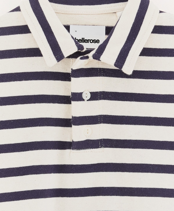 Jongens polo blauw
