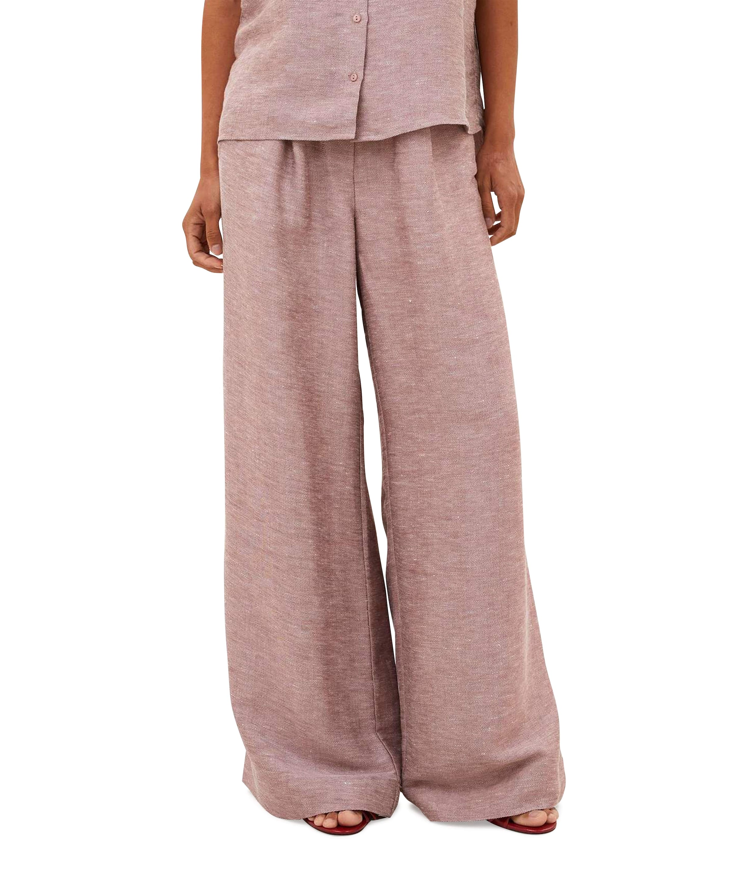 celin gloss dames broek roze