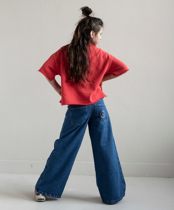 meisjes jeans blauw