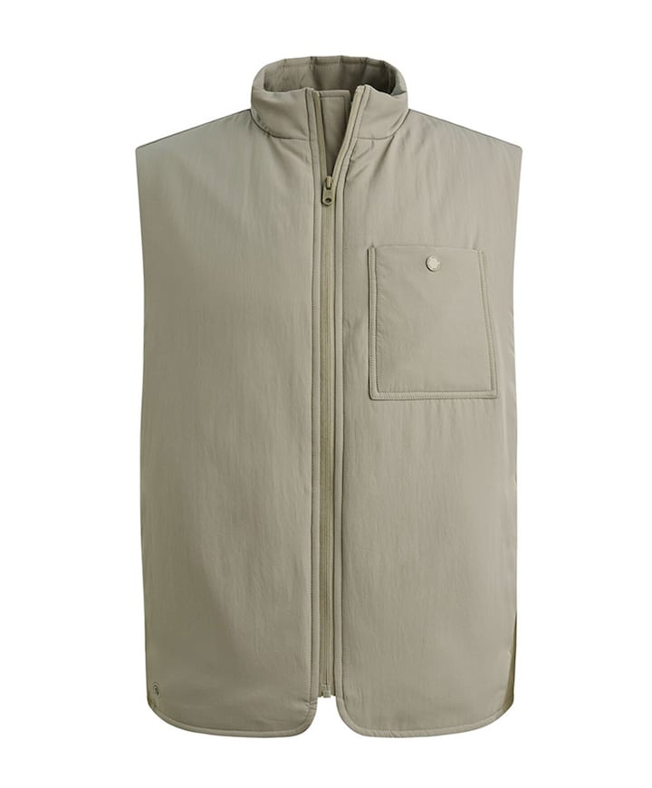 Heren bodywarmer groen
