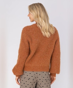 Dames vest oranje