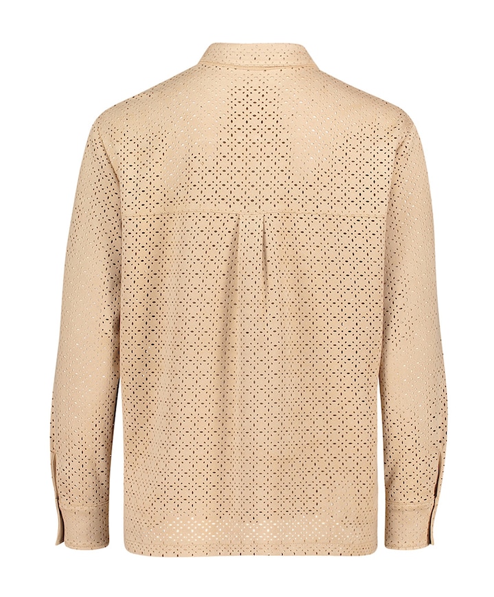 Dames blouse beige