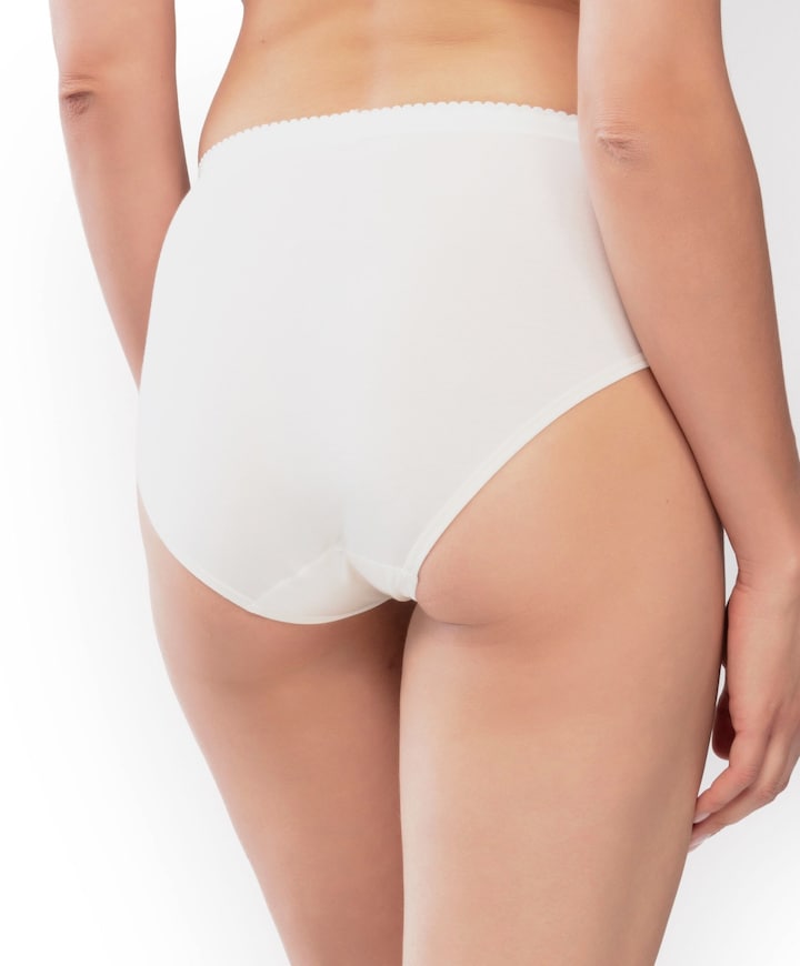 Dames slip ecru