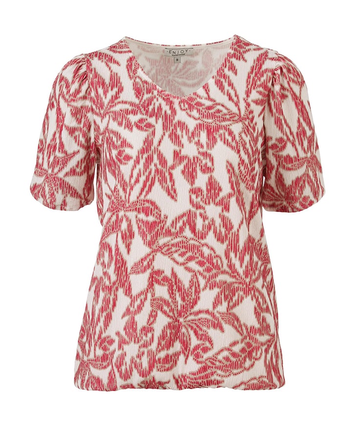 Dames T-shirt rood
