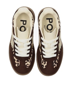 meisjes sneakers bruin