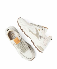 Liz Leighton dames sneakers beige