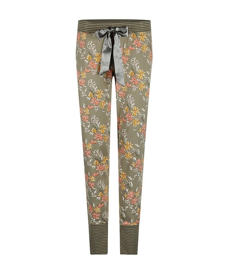 Dames pyjamabroek groen