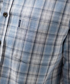 Heren overshirt blauw