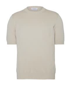 Heren T-shirt beige