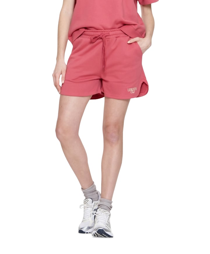 Shorts sweat dames korte broek roze