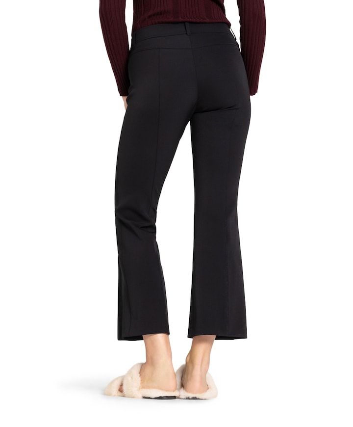 Farah patched pocket broek zwart