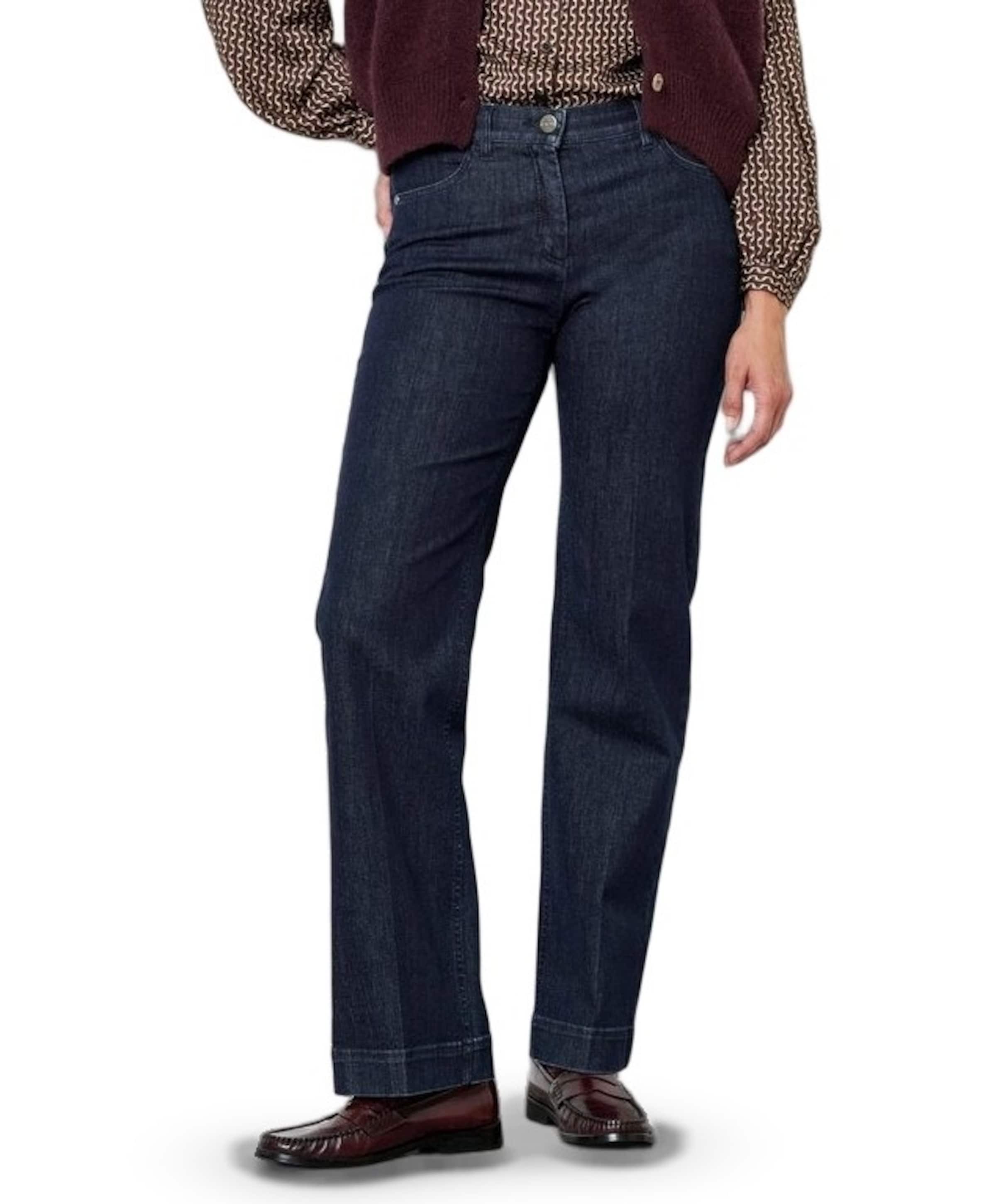Jenny Wide dames jeans blauw