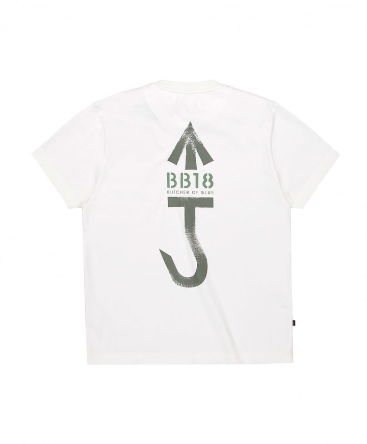 Heren T-shirt ecru