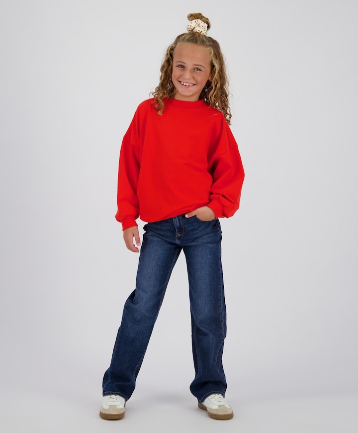 Giulia icon meisjes jeans blauw