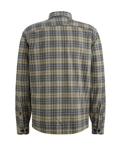 Heren overshirt grijs