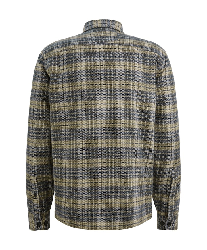 Heren overshirt grijs