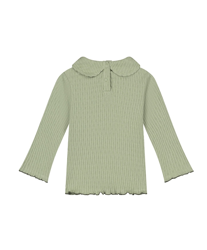Meisjes longsleeve groen