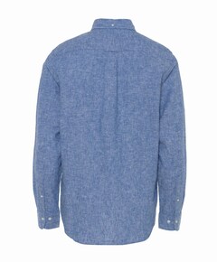 Overhemd lange mouw blauw